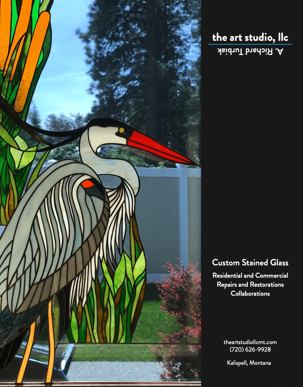 stained glass artist and window maker go local advertising flathead valley